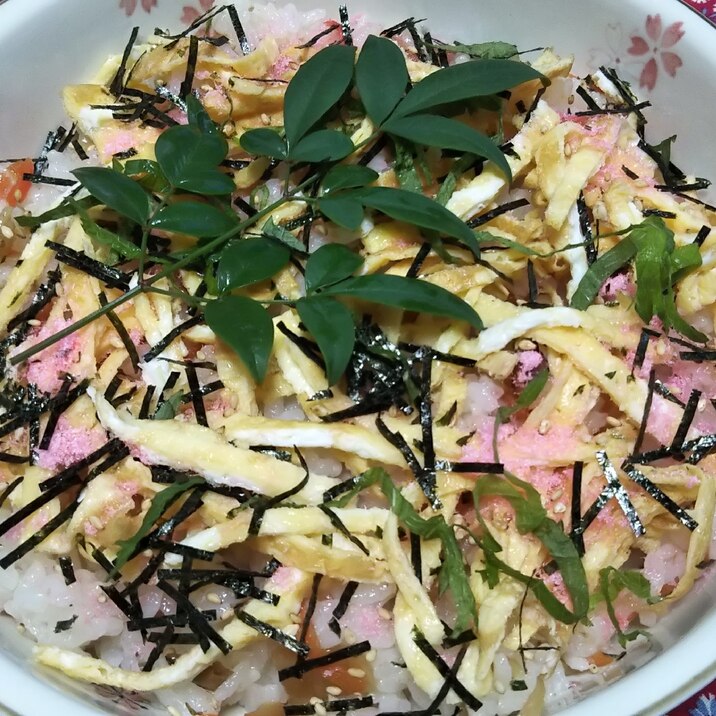 散らし寿司の素で おもてなしご飯 レシピ 作り方 By ミニー7015 楽天レシピ